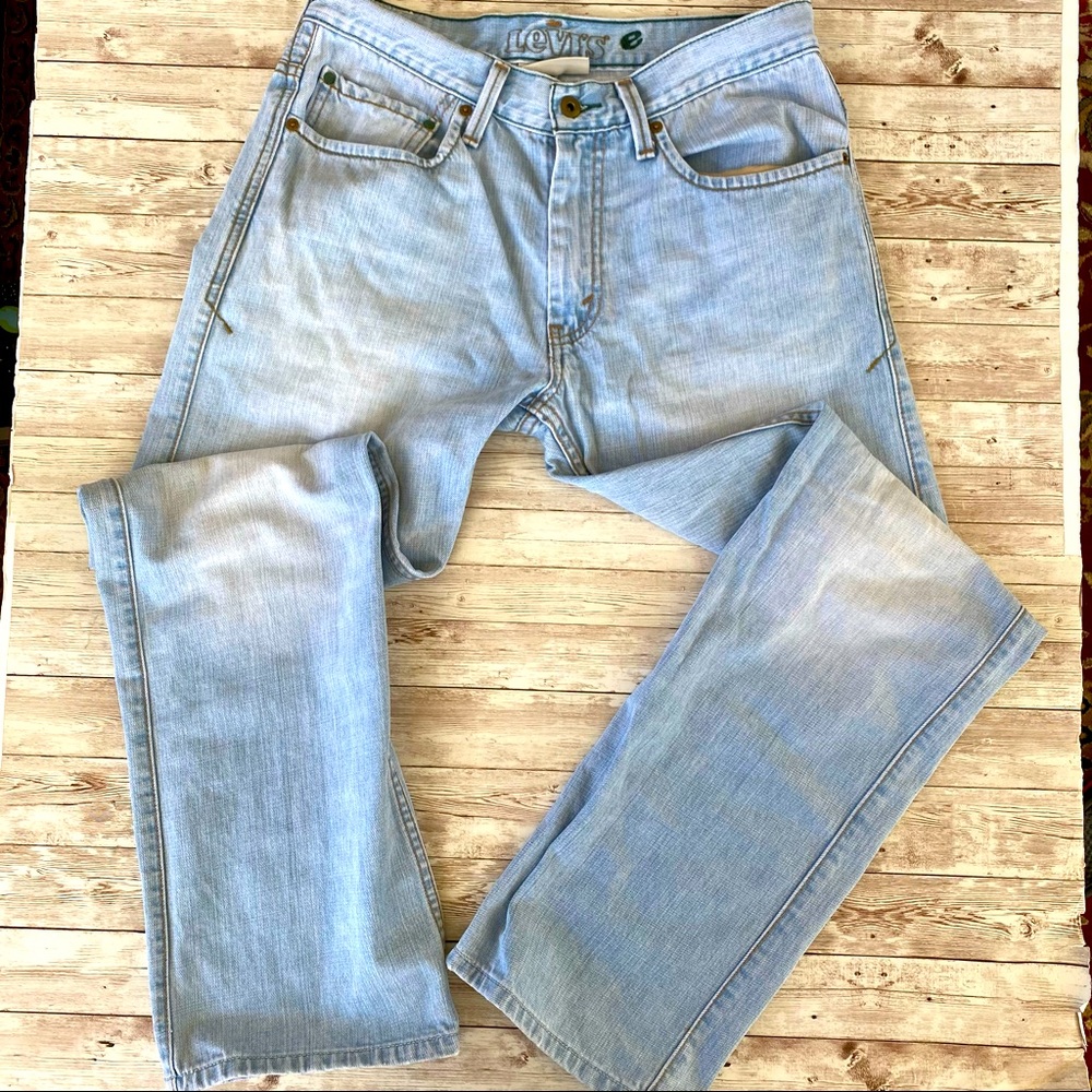 Levis green tag 539 Vintage Straight 100% Organic